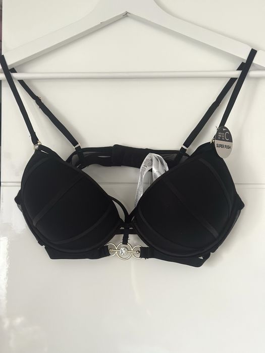 Biustonosz stanik push up seksi C 75