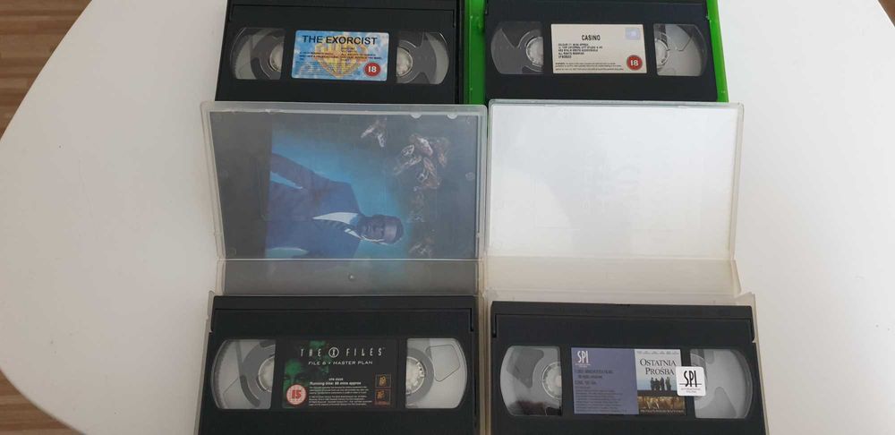 Starocie z Gdyni - Kasety VHS zestaw 4szt. numer 3