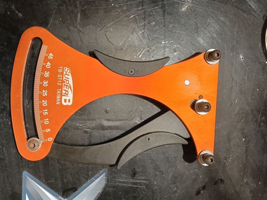 Medidor de tensão de raios de rodas ciclismo