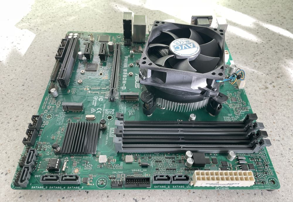 Комплект Asus Prime B360M-C + Intel Core i5-9600K