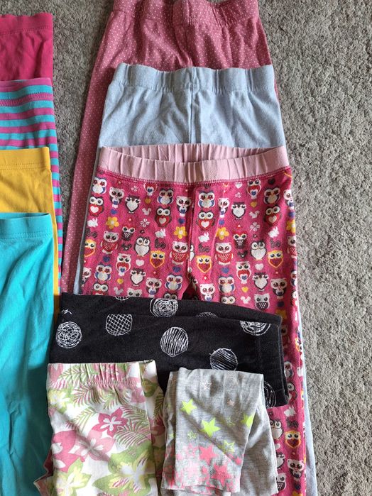 Legginsy zestaw r 92/98 George 8 szt plus gratis