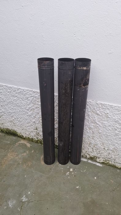 Salamandra de ferro fundindo