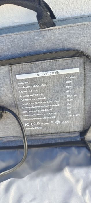 Painel solar portátil 400w
