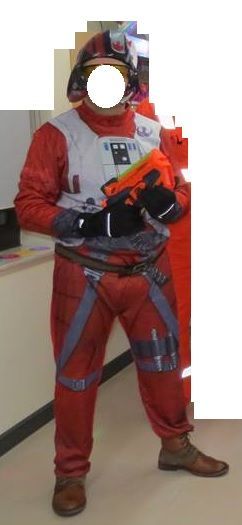 Strój Pilota STAR WARS X-WING FIGHTER Disney nowy Gwiezdne Wojny