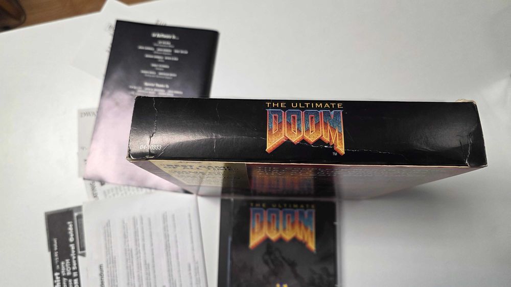 PC The ultimate Doom premierowe wydanie big box