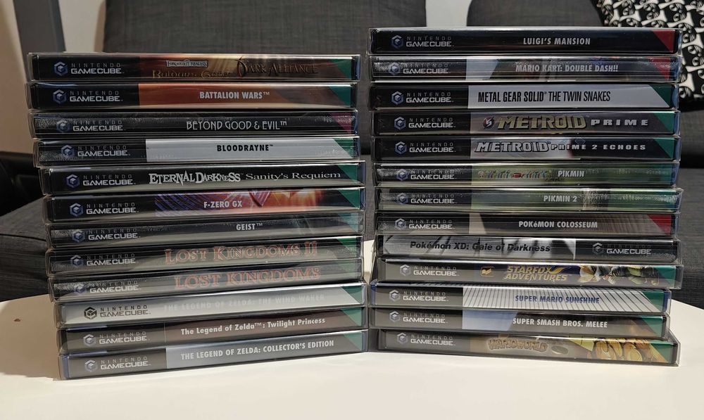 Konsola Nintendo Gamecube + kolekcja 25 gier
