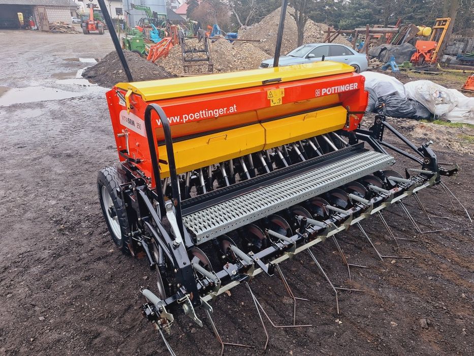 Siewnik zbożowy 2,5m  Pottinger Vitasem 250 talerzowy nie Amazone