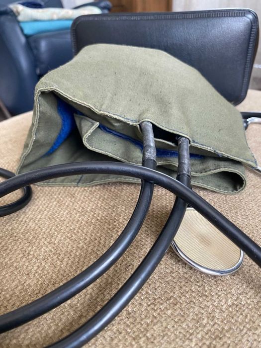 Vintage, PRL, ZRSS, Ciśnieniomierz + stetoskop, w pełni sprawny