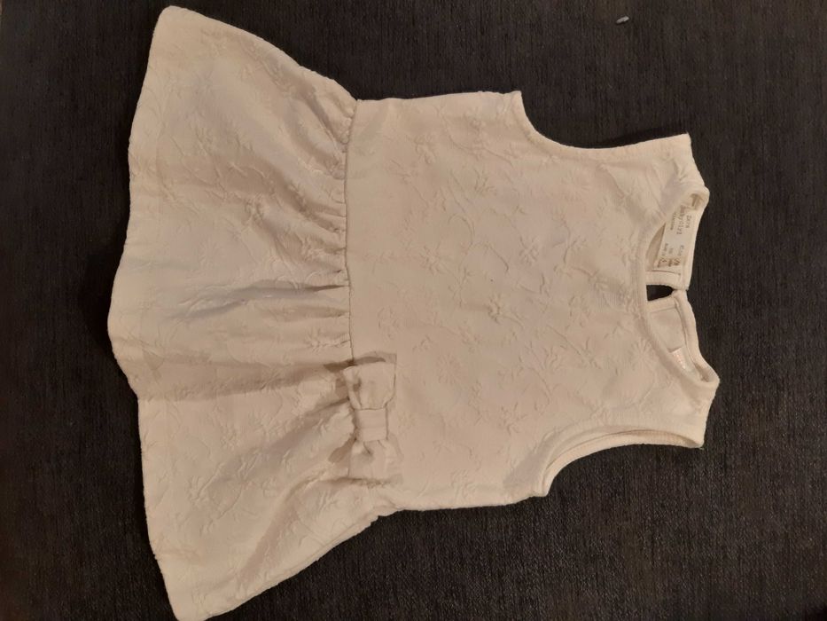 Сарафан Zara, боді, жакет для дівчинки 74