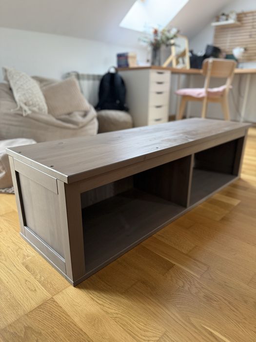 Hemnes półka ścienna drewniana ikea