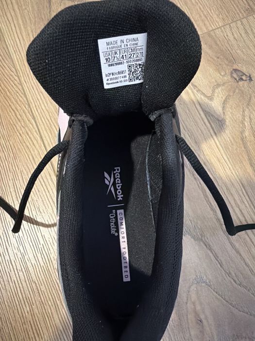 Nowe czarne sneakersy z rozowymi elementami Reebok CEO-RIDER V rozm.41