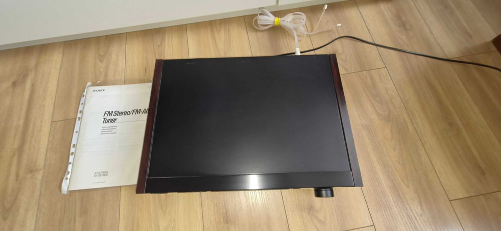 Tuner Sony ST-S570ES – czarny | Bardzo dobry stan | Sprawny | Instrukcja|Boczki