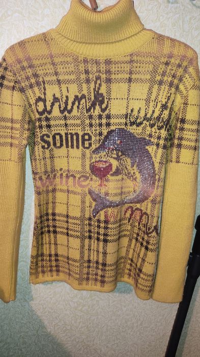 Мохеровий светр теплий