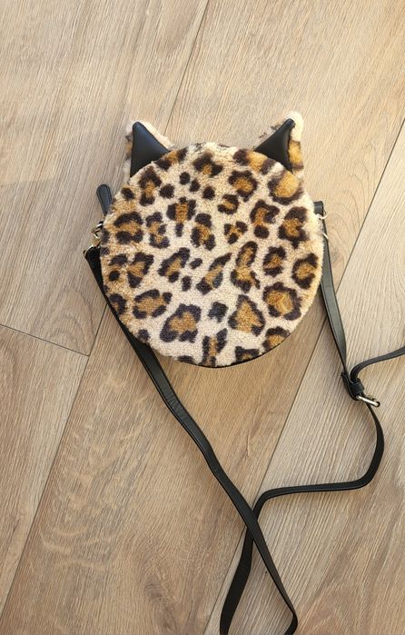 Torebka kotek w panterkę Monki