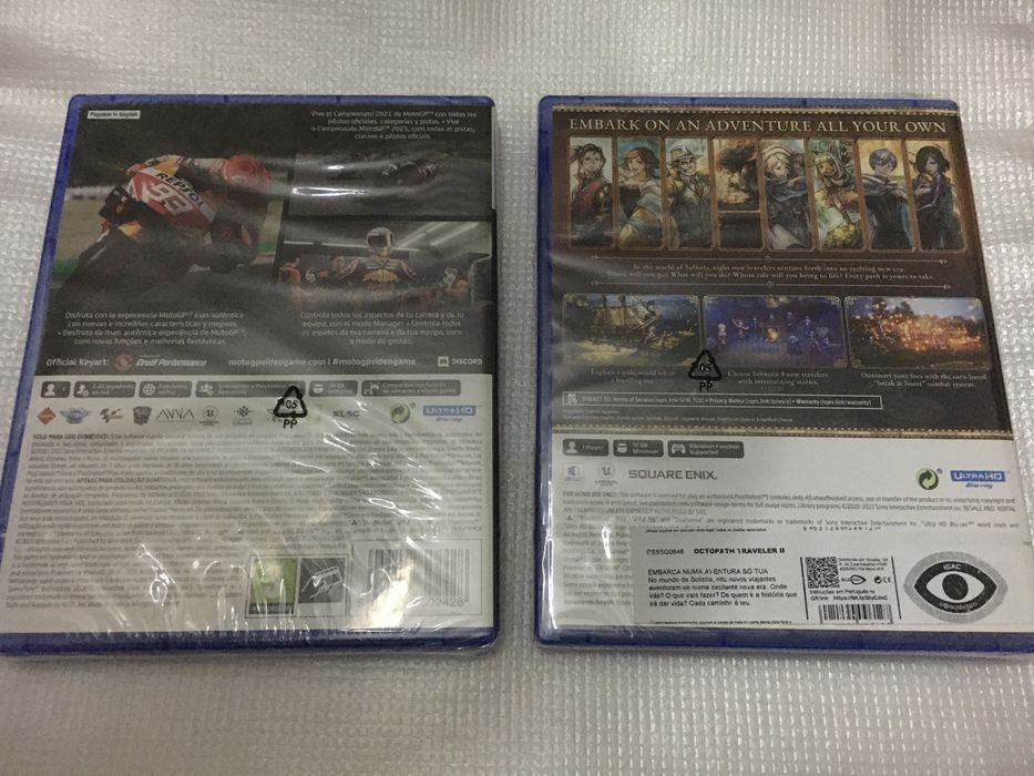Jogos PS5 selados