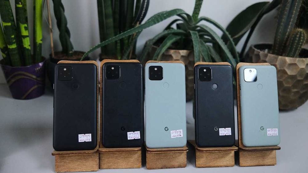Google pixel 5 Neverlock  8 128 гарні акб без вигорань асортимент
