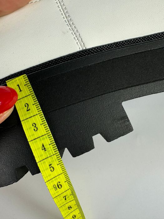 Nowe botki wysokie damskie EVEN & ODD białe 40