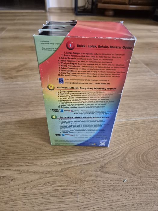 Bajki kasety VHS