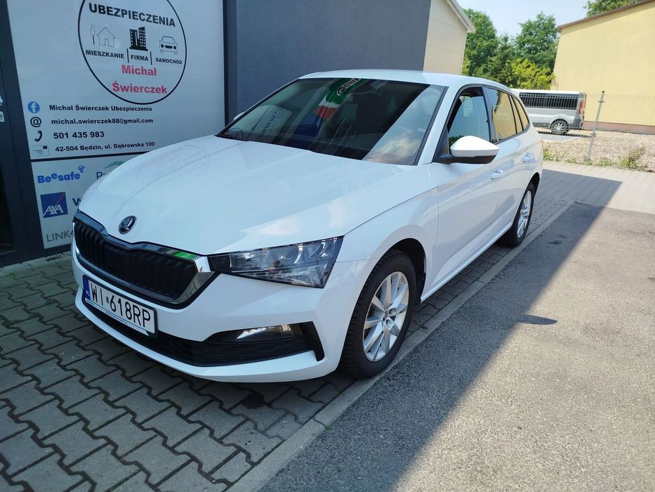 Skoda Scala faktura vat 23%, krajowy, bezwypadkowy, stan bdb.