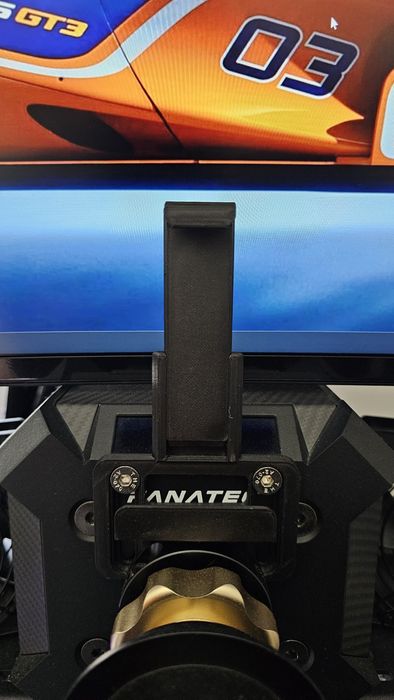 Fanatec - Suporte para tablet/telemóvel (dash) + suporte volante QR1