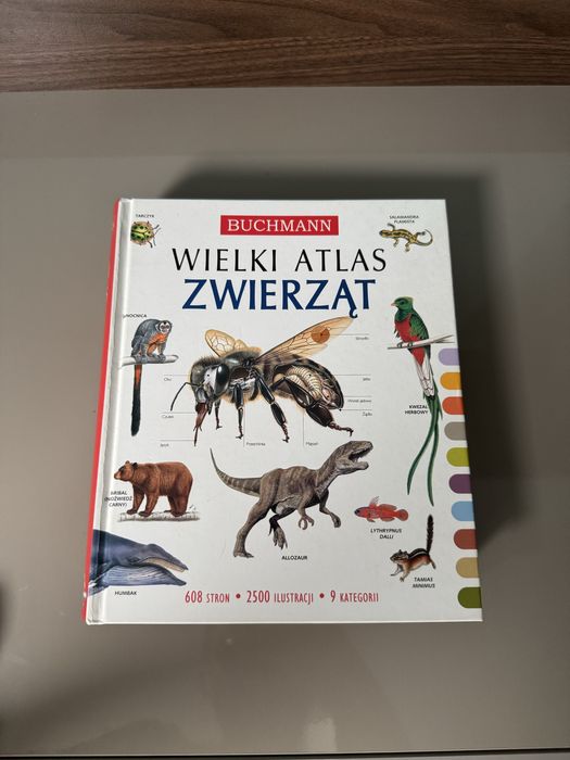 Wielki atlas zwierząt Buchmann