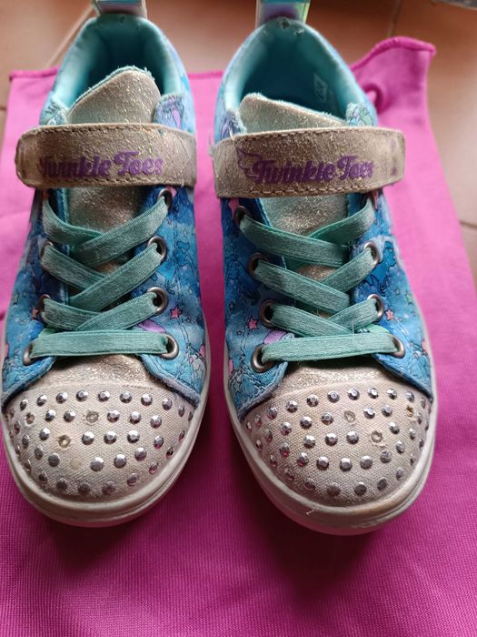 tenis criança azuis