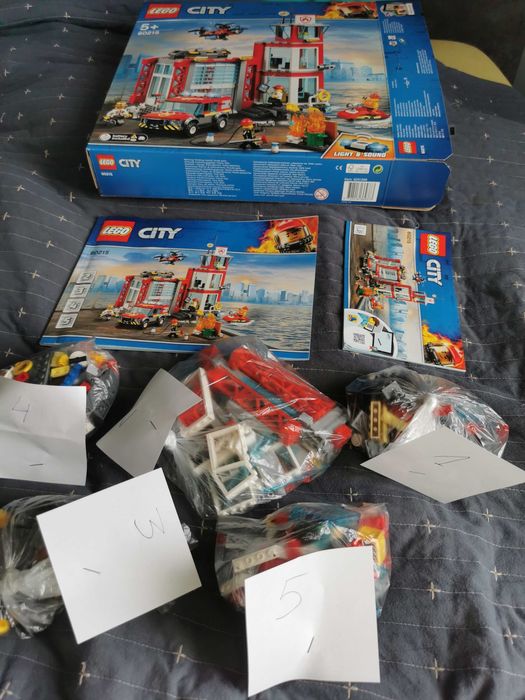Lego City 60215 Remiza strażacka