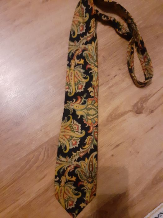 Krawat artemio italiani boho 100% silk