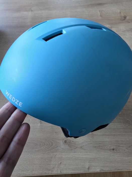 Kask Wedze Decathlon junior 53-56cm niebieski