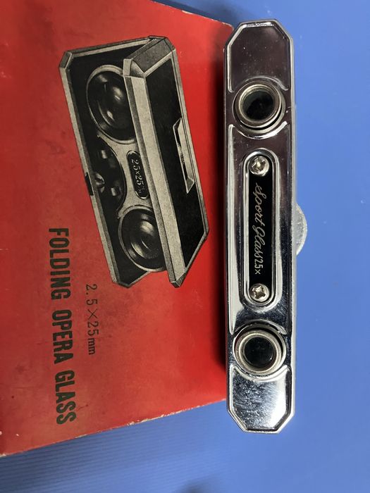 Binoculos opera dobraveis