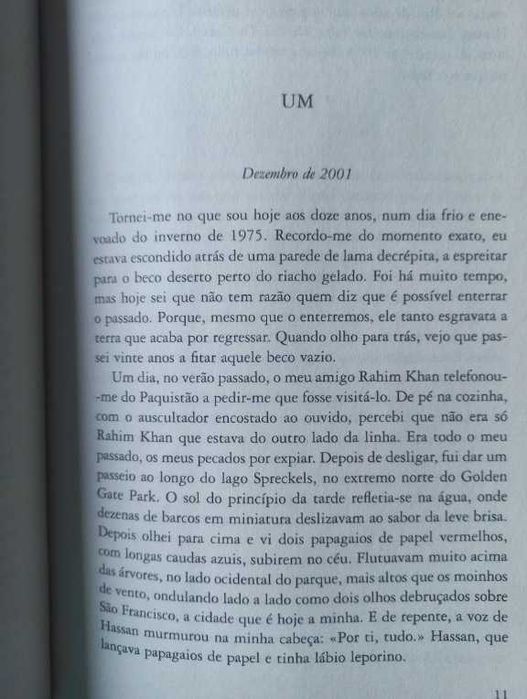 O Menino de Cabul - Khaled Hosseini
