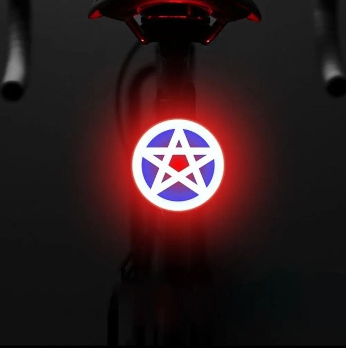 Задний фонарь, фара на велосипед USB