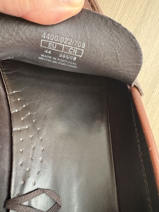 Лофери шкіряні Massimo Dutti