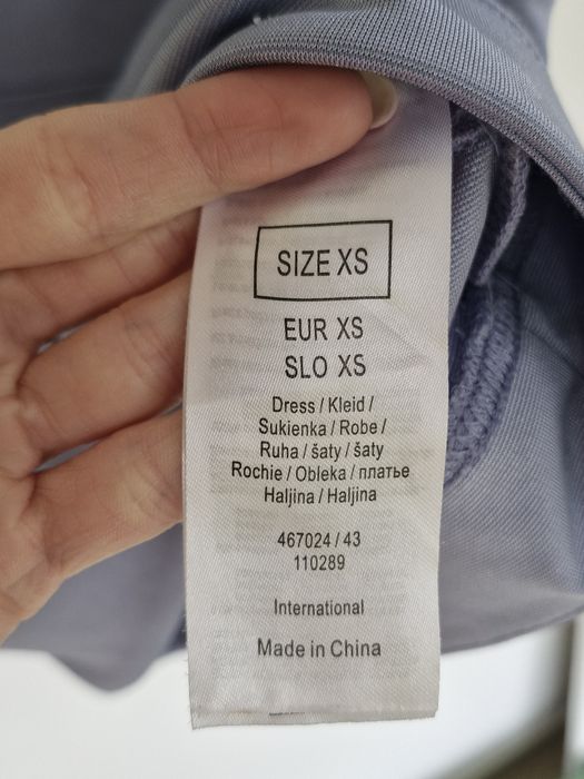 Sukienka fioletowa Orsay XS krótka