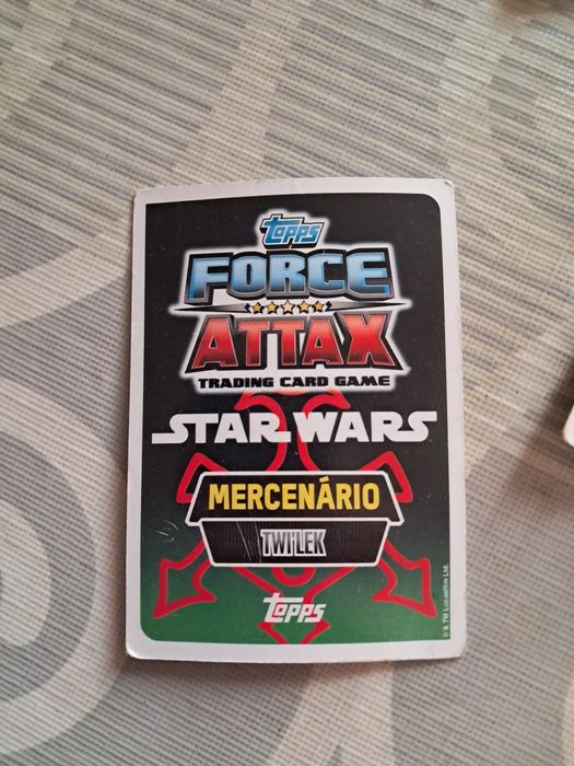 Cartas Star Wars Force Attax