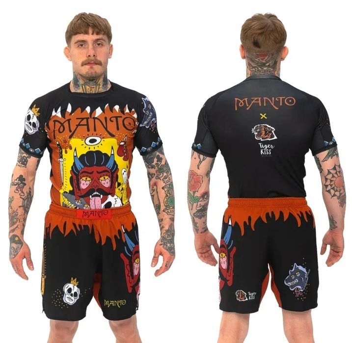 Комплект MANTO рашгард + шорти для MMA/BJJ/Grappling | Новий