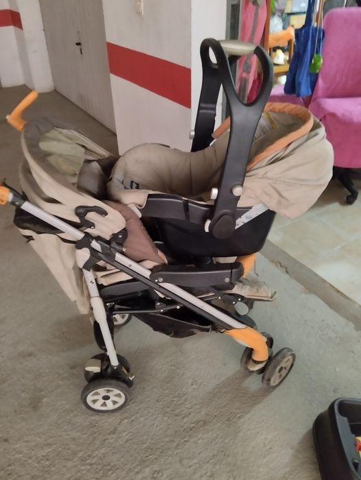 Carrinha de bebe completo da Chicco