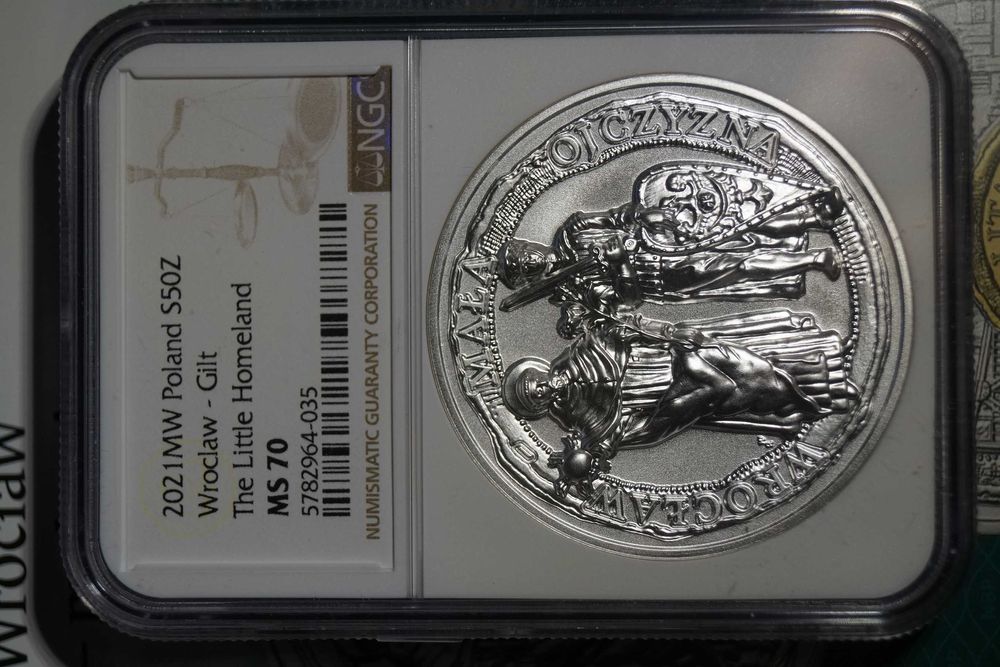 50 zł Wrocław Mała Ojczyzna 2021 - NGC MS70