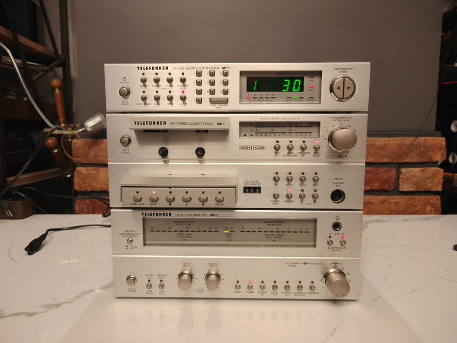 Telefunken MA1 MC1 MT1 ! Rzadka wieża VINTAGE