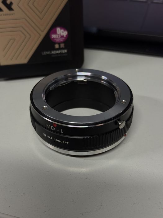 Перехідник Minolta MD - L ( Panasonic LUMIX L mount)