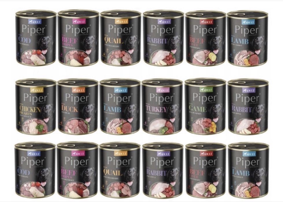 Karma dla psa Piper Dolina Noteci 800g, 17szt