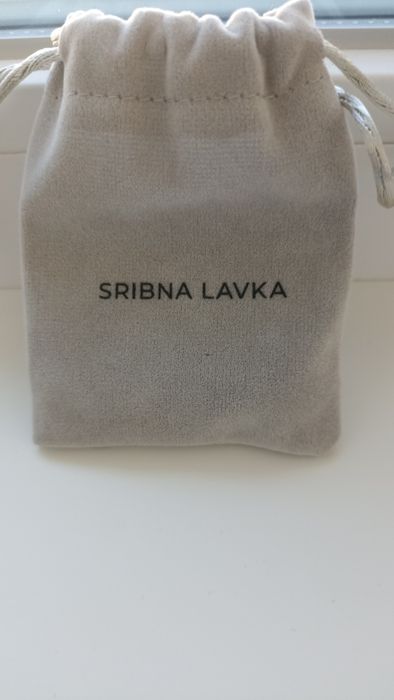 Сережки SRIBNA LAVKA срібло 925 родій онікс 13х13 мм Black/Silver (978120)