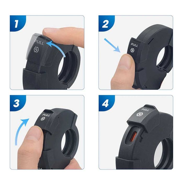 Carregador USB Duplo para Moto 30W USB-C + 18W USB-A