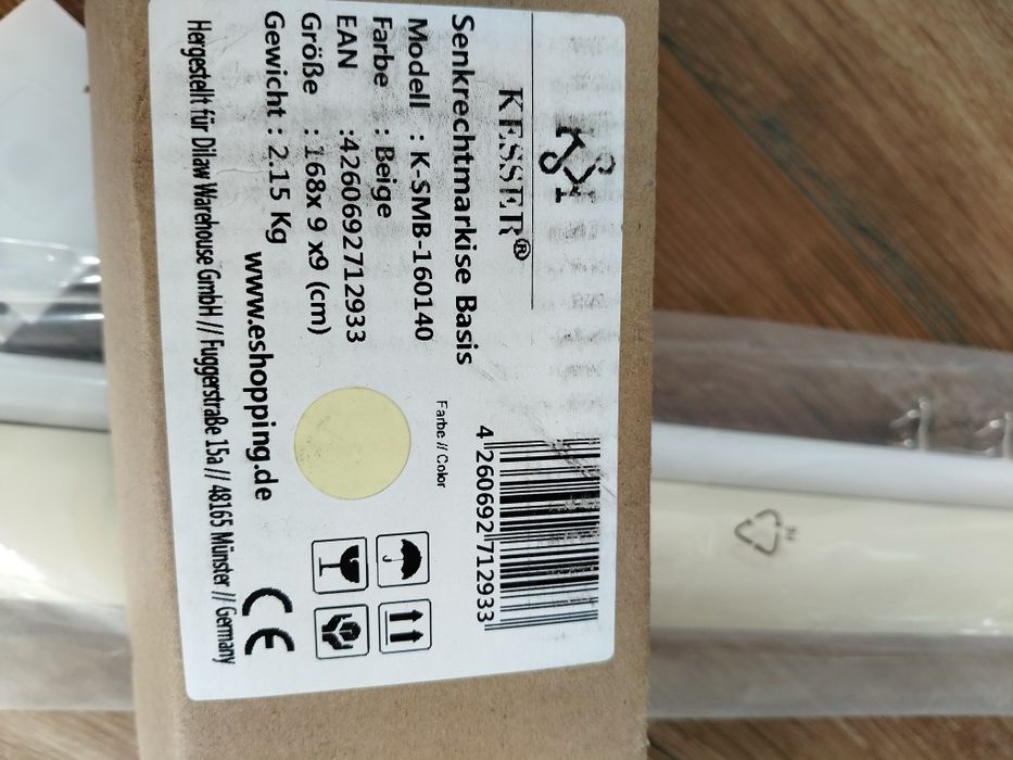 Roleta zacieniąjaca, 140*250 cm, Kesser