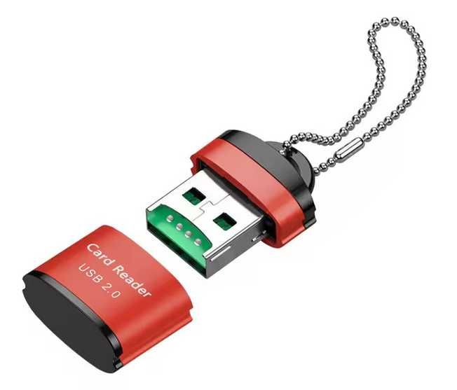 Устройство для чтения карт micro SD/TF Card Rider (aluminium case)