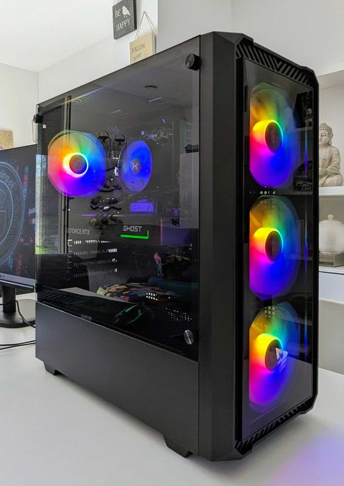 Komputer gamingowy do gier Ryzen 7 / GTX 1660 Super / SSD / oświeltenie LED / 16GB RAM DDR4 / gwarancja / WiFi / Bluetooth