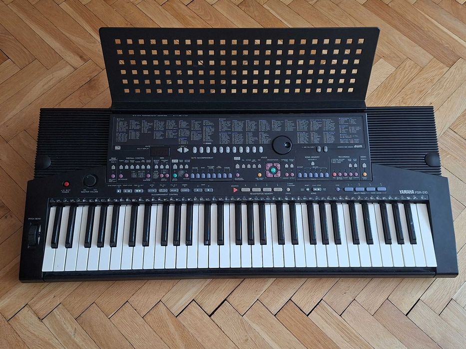 Keyboard Yamaha PSR-510, 5 oktaw, z pokrowcem