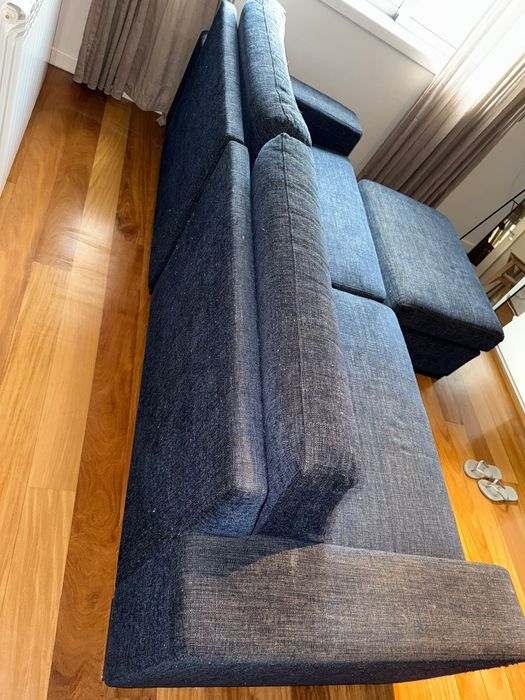Sofá Azul 2m chaise lounge