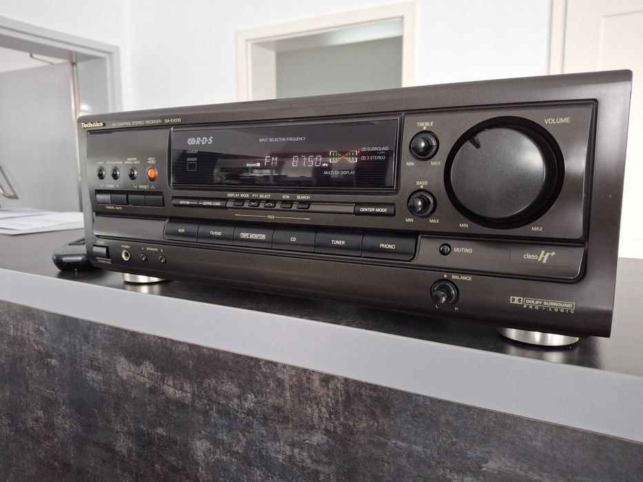 Amplituner Technics SA-EX510 z pilotem