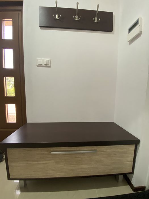 Szafka na buty i wieszak, meble do przedpokoju